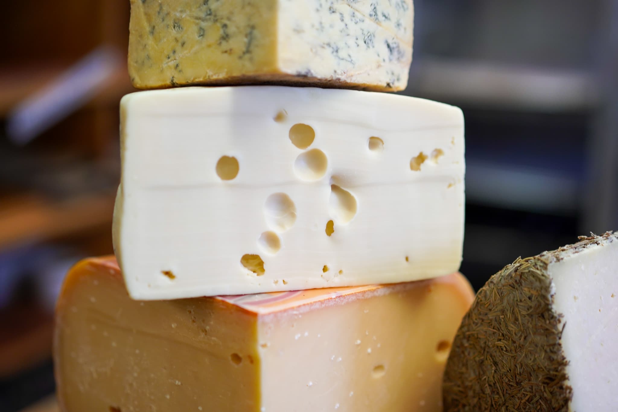 Cheese selection